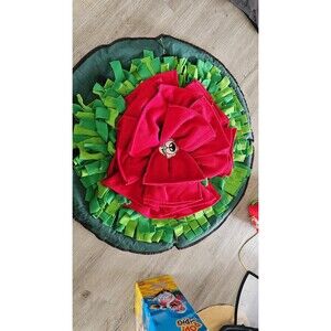 Snuffle mat for dog enrichment